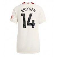Manchester United Christian Eriksen #14 Tredjedrakt Dame 2023-24 Kortermet